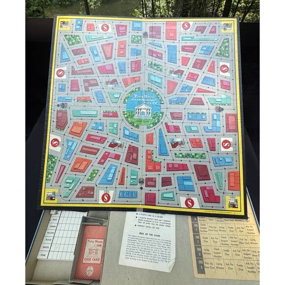 1959 Board game Perry Mason Game - Case of the Missing Suspect Nice! - Picture 6 of 13